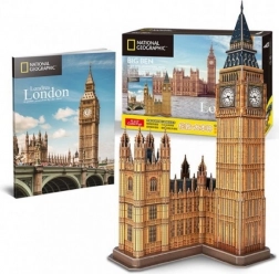 3D kirakó NATIONAL GEOGRAPHIC: Big Ben, 94 darab – CUBICFUN