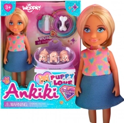 Woopie Royal baba kölyökkutyákkal és kiegészítőkkel
