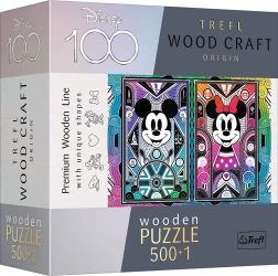 Fa puzzle Mickey Mouse & Minnie 501 darab