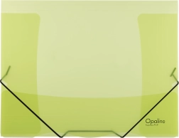 OPALINE gumis mappa zöld A4