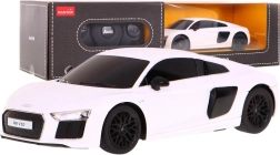 Audi R8 fehér RASTAR 1:24 Távirányítós autó + 2,4 GHz távirányító
