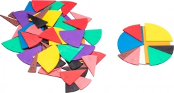 Wissner kör alakú szeletek törtek tanításához