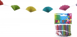 Színes papírgirland 2 méter