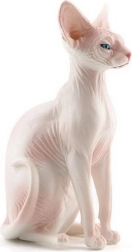Sphynx macska figura 8,5 cm