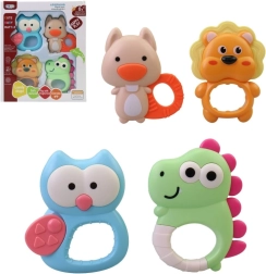 Elektronikus csörgő csecsemőknek, 4 darabos készlet