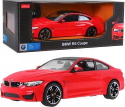 RC autó BMW M4 Coupe 1:14 Rastar 2,4 GHz távirányítóval – Piros