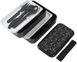 fekete macskás bento doboz 1,2 l