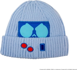 Brawl Stars 8-Bit téli sapka, világoskék