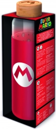 Üveges palack tokkal 585 ml – SUPER MARIO