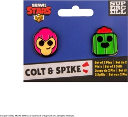 Brawl Stars Colt és Spike kitűzőkészlet