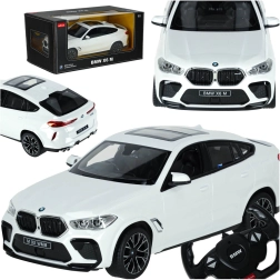 Távirányítós autó BMW X6 M 1:14 fehér