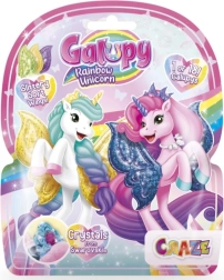Galupy Rainbow Unicorn gyűjthető egyszarvú figura szárnyakkal és Swarovski kristállyal