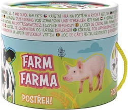 FARMA figyelemfejlesztő kártyajáték kifestővel