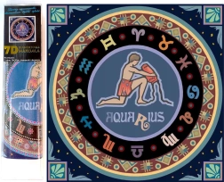 Gyémántfestés 7D Vízöntő 30x30 cm