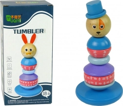 Fa oktatási piramis Kutya kalappal