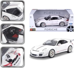 Fém modell Porsche 911 GT3 RS 4.0 1:18 – Bburago, fehér