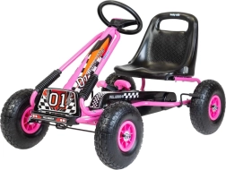 Baby Mix Razor pedálos gokart rózsaszín