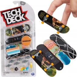 Fingerboard készlet 4‑pack TECH DECK Maxallure Jahn Perez + kiegészítők