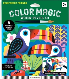 Mudpuppy vizes színező - Esőerdei barátok