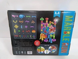 Világító golyópálya sötétben, 72 darab