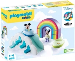 Playmobil 1.2.3 Disney felhőházikó MICKEYVEL és MINNIEVEL