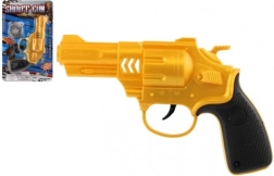 Műanyag lendkerekes játékpisztoly gyerekeknek