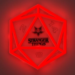 Neon Stranger Things falilámpa