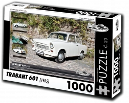 Retro autók puzzle Trabant 601 (1965) 1000 darab