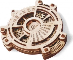 UGEARS fa mechanikus naptár – 3D puzzle