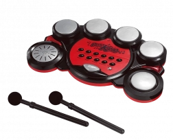 Interaktív gyermek dobbókészlet elemekkel