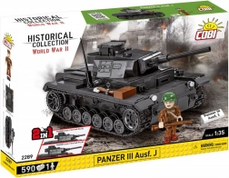 COBI Historical Collection WWII Panzer III Ausf. J építőkészlet – 590 elem