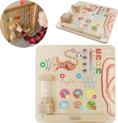 Masterkidz Edukációs Tábla Látásérzékelés Montessori