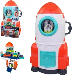 Űrrakéta kiegészítőkkel elemre