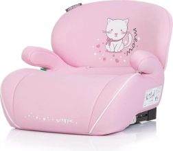 CHIPOLINO Sonic i-Size autós ülésmagasító ISOFIX-szel, 125–150 cm – Cica