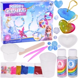 Kreatív DIY készlet kristályos díszekhez – medálok és nyakláncok