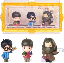 Harry Potter Micro Magical Moments – mini figurák Harry, Hagrid és Dudley vitrinnel
