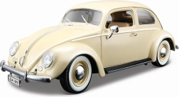 Fém autómodell 1:18 VOLKSWAGEN Beetle 1955 bézs