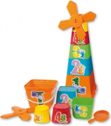 Androni homokozó készlet piramis