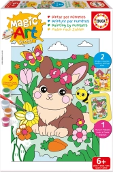 EDUCA számok szerinti festés – nyúl és hörcsög