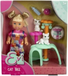 Panenka Evička macskakarommal