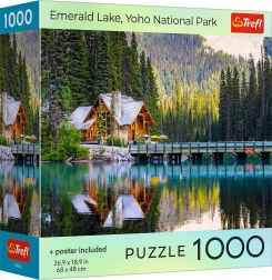 Puzzle TREFL Emerald Lake 1000 darabos