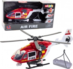 Tűzoltó mentőhelikopter fényekkel és hangokkal 1:12
