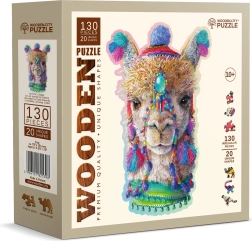 WOODEN CITY misztikus láma fa puzzle, 130 darab