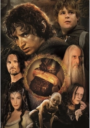 A Gyűrűk Ura puzzle 1000 darabos