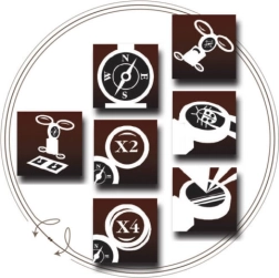 Optikai multifunkciós készülék gyerekeknek – vegyes színek