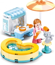 Sluban Girls Dream cicás szalon építőkészlet