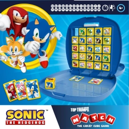Sonic Top Trumps Match – hordozható logikai játék gyerekeknek
