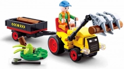 Sluban Town Farm Traktor utánfutóval