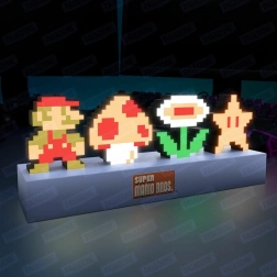 SUPER MARIO BROS LED lámpa AAA elemmel