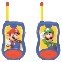 Lexibook gyerek walkie-talkie SUPER MARIO, 200 m hatótávval